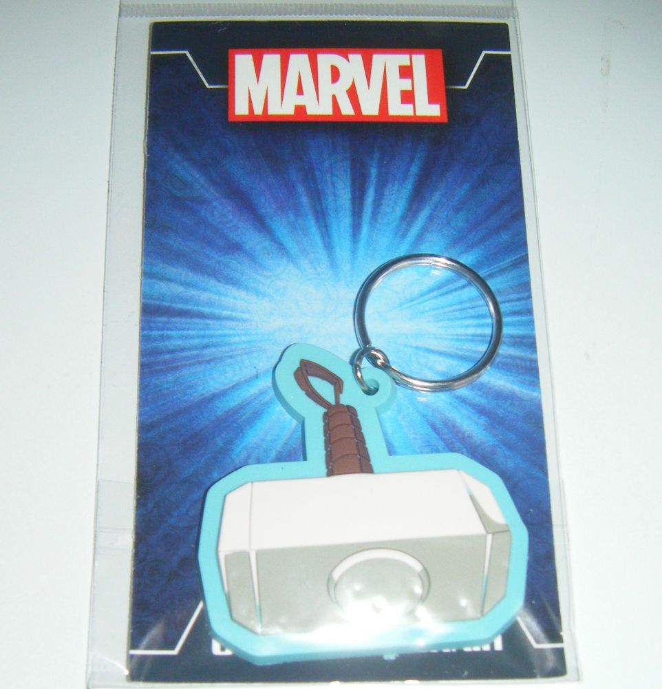 Marvel Thor's Hammer - Quality Rubber Keyring
