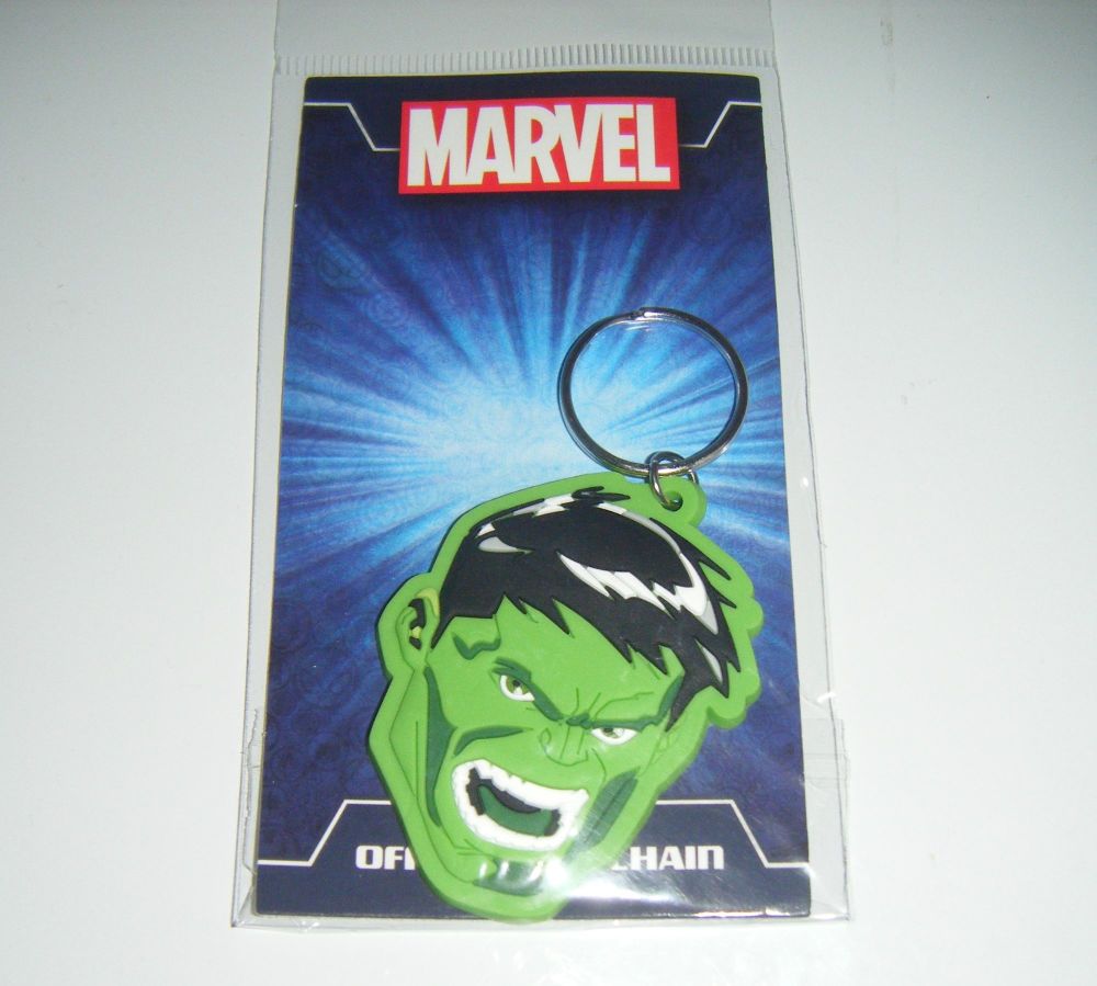 Marvel Hulk  - Quality Rubber Keyring
