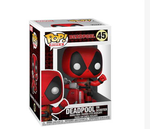 Deadpool on Scooter - Funko Pop 45