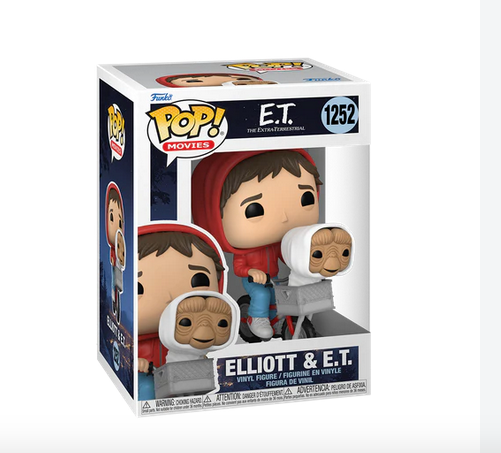 ET and Elliot Funko Pop 1252