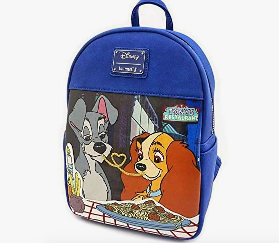 Disney Lady and the Tramp Loungefly Mini Backpack