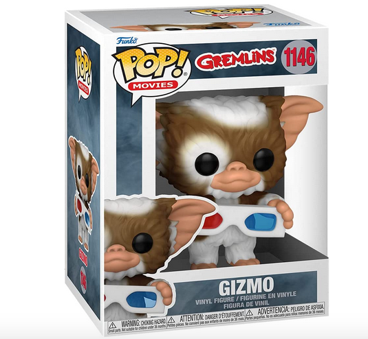 Funko Pop! Gremlins - Gizmo with 3D glasses, 49888, 1146, original, toys,  boys, girls, gifts, collector, figures, dolls, shop, with box, new,  official license - AliExpress