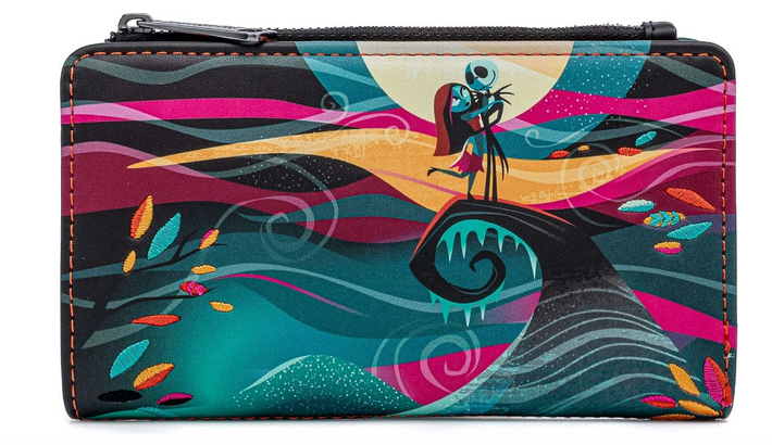 Jack and Sally Nightmare Before Christmas Loungefly Purse Wallet