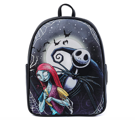 Jack And Sally Simply Meant To Be NBC Disney Loungefly Mini Backpack Bag