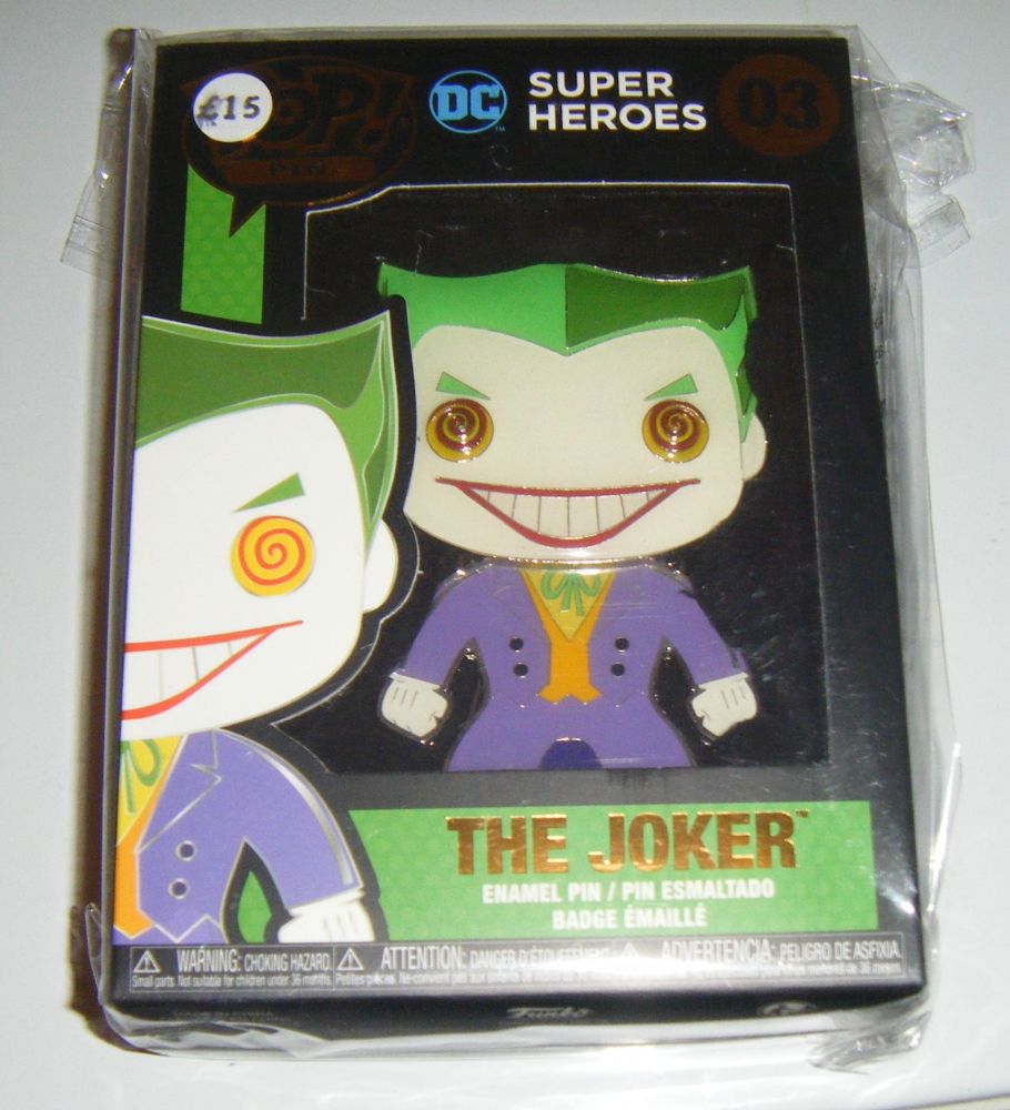 The Joker DC Funko Pop Pin