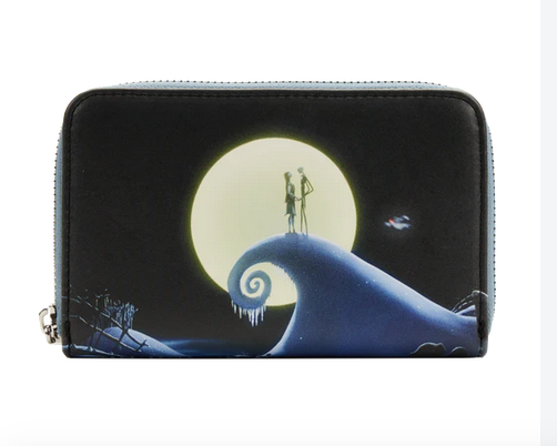 Jack + Sally Nightmare Before Christmas Loungefly Purse Wallet
