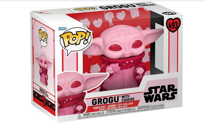 Star Wars Grogu Valentine - Funko Pop 493