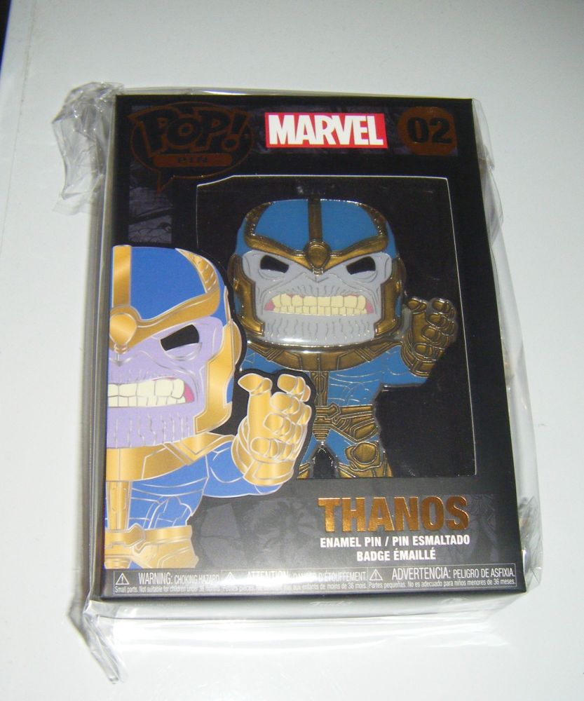 Thanos Marvel Funko Pop Pin