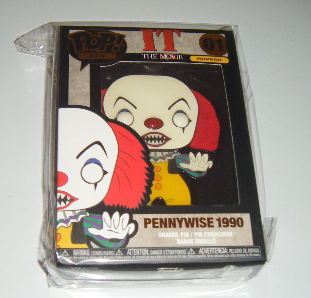 Pennywise IT Horror Funko Pop Pin