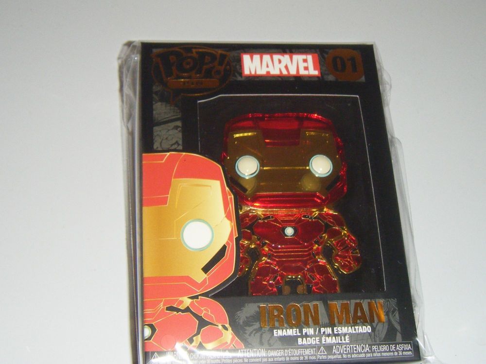 Iron Man Marvel Funko Pop Pin