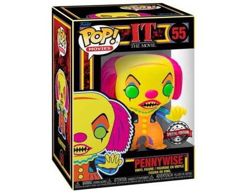 Pennywise IT  - Funko Pop 55 Blacklight Version Special Edition