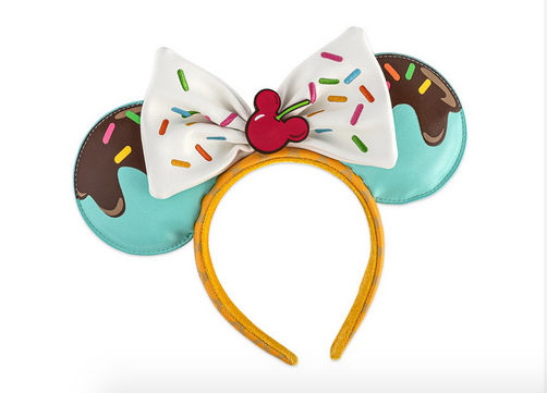 Loungefly Disney Ice Cream Minnie Ears Headband
