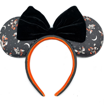 Loungefly Disney Spooky Halloween Micky and Minnie Ears Headband