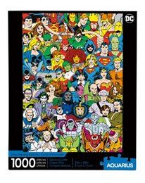 DC Comics Jigsaw 1000 pieces Retro Cast