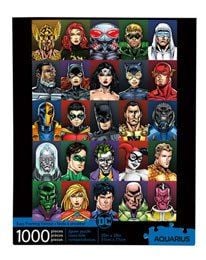 DC Comics Jigsaw 1000 pieces Faces