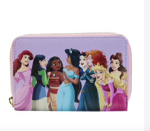 Disney Princess Collage Loungefly Purse Wallet