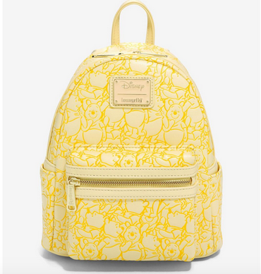 Winnie the Pooh Embossed Print Loungefly Disney Mini Backpack Bag