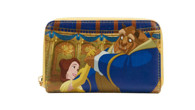 Disney Beauty And the Beast Loungefly Purse Wallet