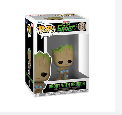 I Am Groot - Groot with Grunds Marvel - Funko Pop 1194