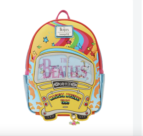 The Beatles Magical Mystery Tour Loungefly Mini Backpack Bag
