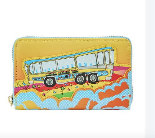 The Beatles Magical Mystery Tour Wallet Purse Loungefly