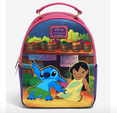 Stitch - Disney Lilo & Stitch Dance Loungefly Mini Backpack Bag