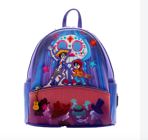 Coco Miguel And Hector Loungefly Disney Mini Backpack Bag