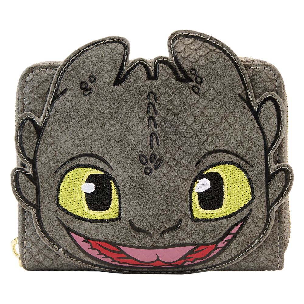 Toothless - How to train Your Dragon Zip Round Wallet Purse