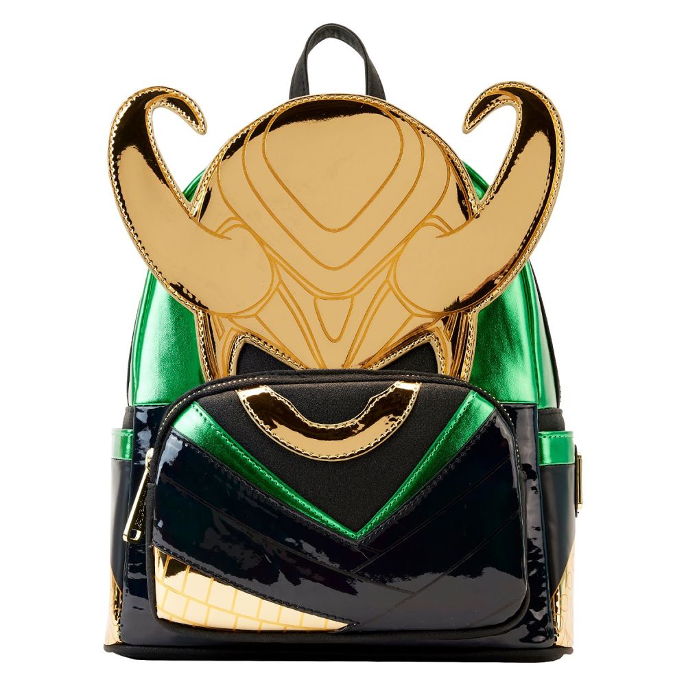 Loki Marvel Shine Loungefly Mini Backpack Bag