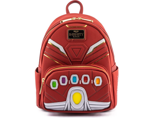 Iron Man Light Up Infinity Stones Marvel Loungefly Mini Backpack