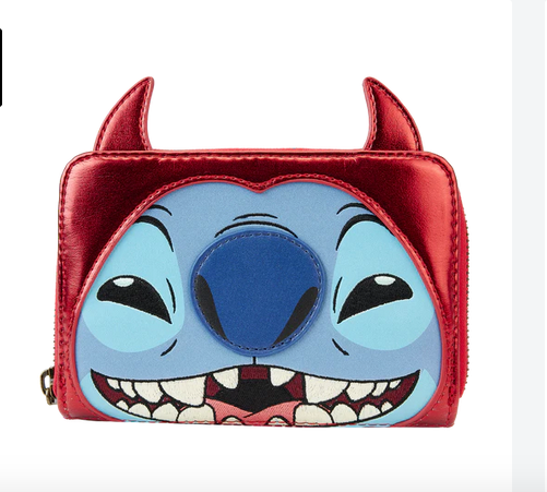 Stitch Devil Cosplay Disney Wallet Purse Loungefly