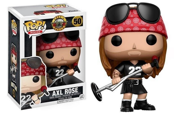 Axl Rose - Guns N Roses Funko Pop Rocks 50