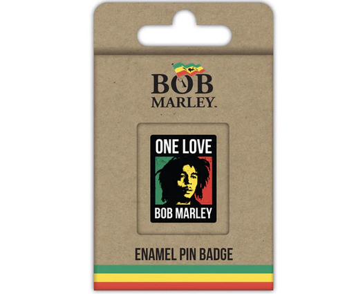 Bob Marley - One Love - Enamel Pin Badge
