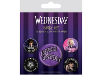 Wednesday - Nevermore - Badge Pack