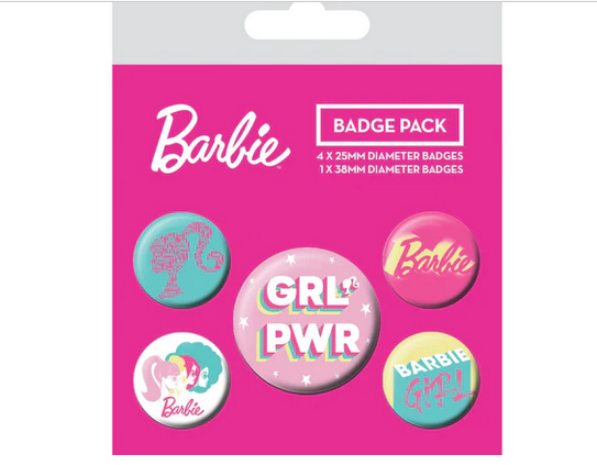 Barbie Badge Pack