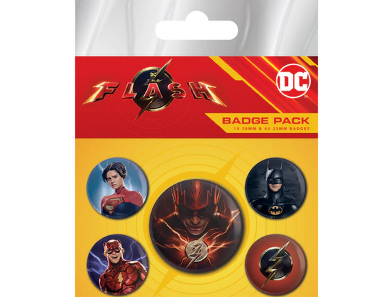The Flash - Multiverse  - Marvel Badge Pack