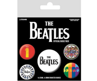The Beatles Logo Name Badge Pack