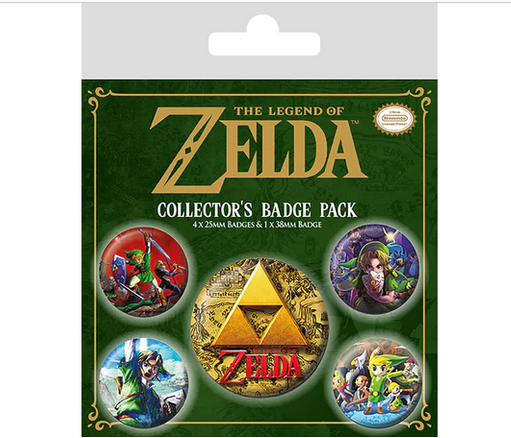 The Legend Of Zelda Classic Badge Pack