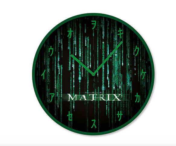 The Matrix - Code - Wall Clock 25cm