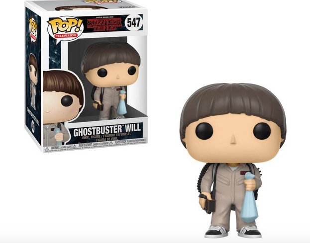 Stranger Things - Will Ghostbusters - Funko Pop 547