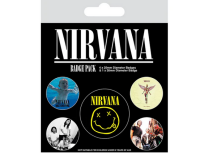 Nirvana - Band Badge Pack