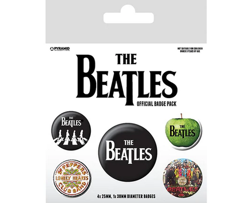 The Beatles Mix Badge Pack