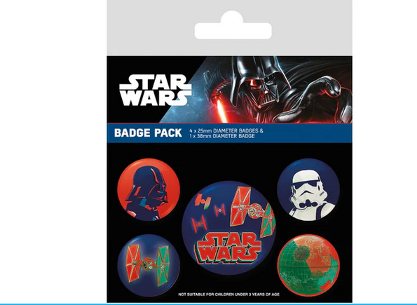 Star Wars Mixed Badge Pack