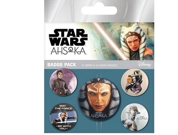Star Wars Ahsoka Badge Pack