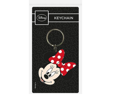Minnie Mouse Disney  - Quality Rubber Keyring