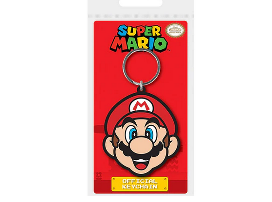 Super Mario Nintendo  - Quality Rubber Keyring