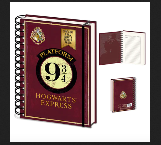 Harry Potter - Platform 9 3/4 Hogwarts Express - A5 Notebook