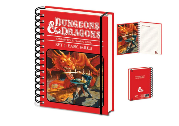 Dungeons And Dragons  - A5 Notebook