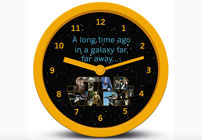 Star Wars Desk Clock With Alarm