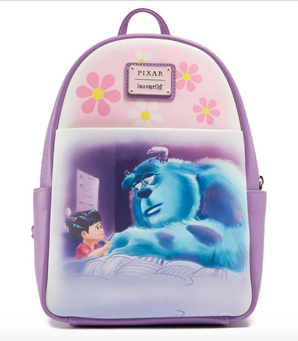 Monsters Inc Sully Loungefly Disney Pixar Mini Backpack Bag